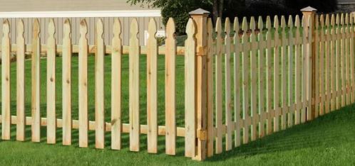 Custom Wood Fence Design